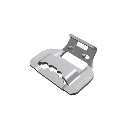 Panduit MSBW75-C6 MS Buckle, 316 Stainless Steel, 0.75 Inch (19.05 mm) Width, Strapping Product image for Panduit MSBW75-C6 MS Buckle, 316 Stainless Steel, 0.75 Inch (19.05 mm) Width, Strapping