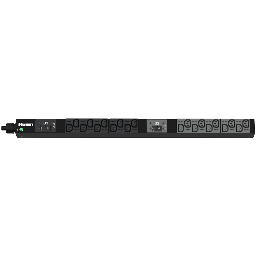 Product image for PAN P20B16M Basic PDU, 30AMP, 208V,