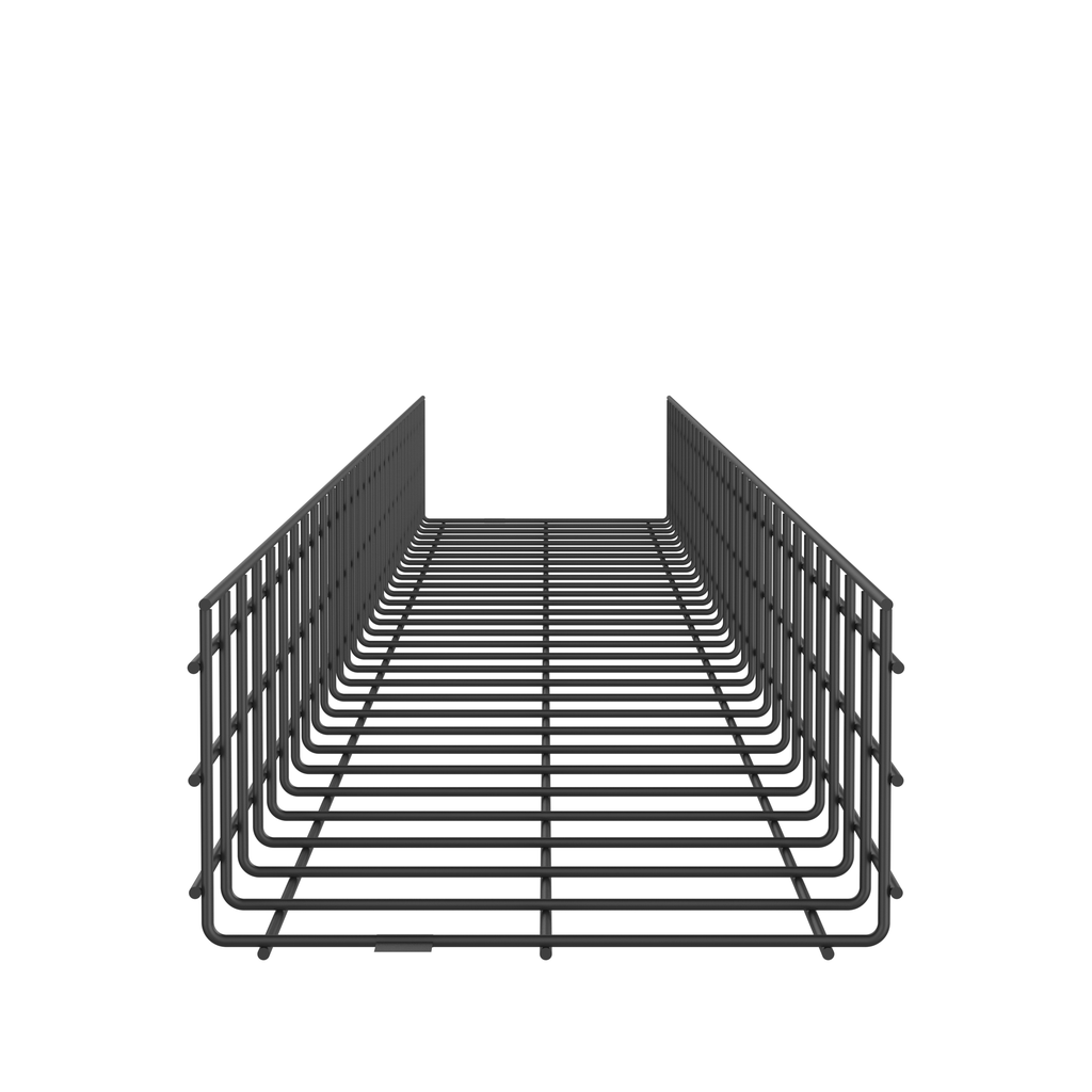 Panduit PWB6X12BL Wire Basket 6" H x 12" W, Black Powdered Coated Product image for Panduit PWB6X12BL Wire Basket 6" H x 12" W, Black Powdered Coated