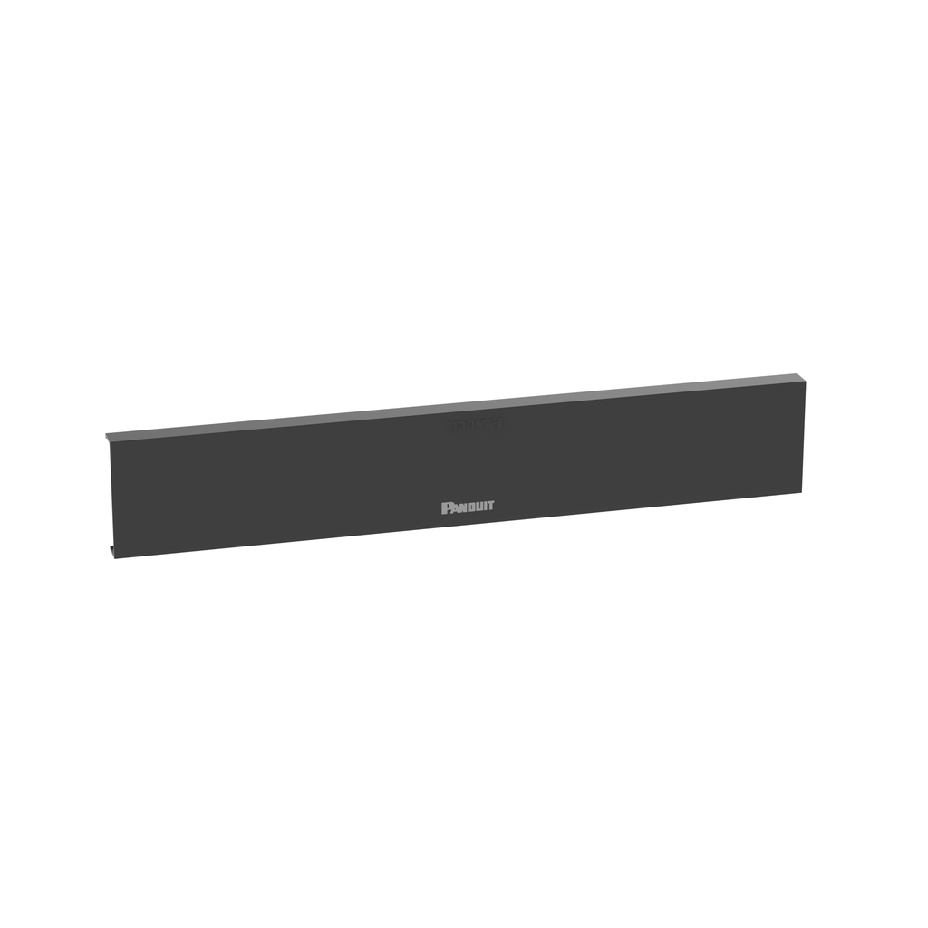 Panduit CMPH2C Manager Snap-On Cover, 2 RU, Black Product image for Panduit CMPH2C Manager Snap-On Cover, 2 RU, Black