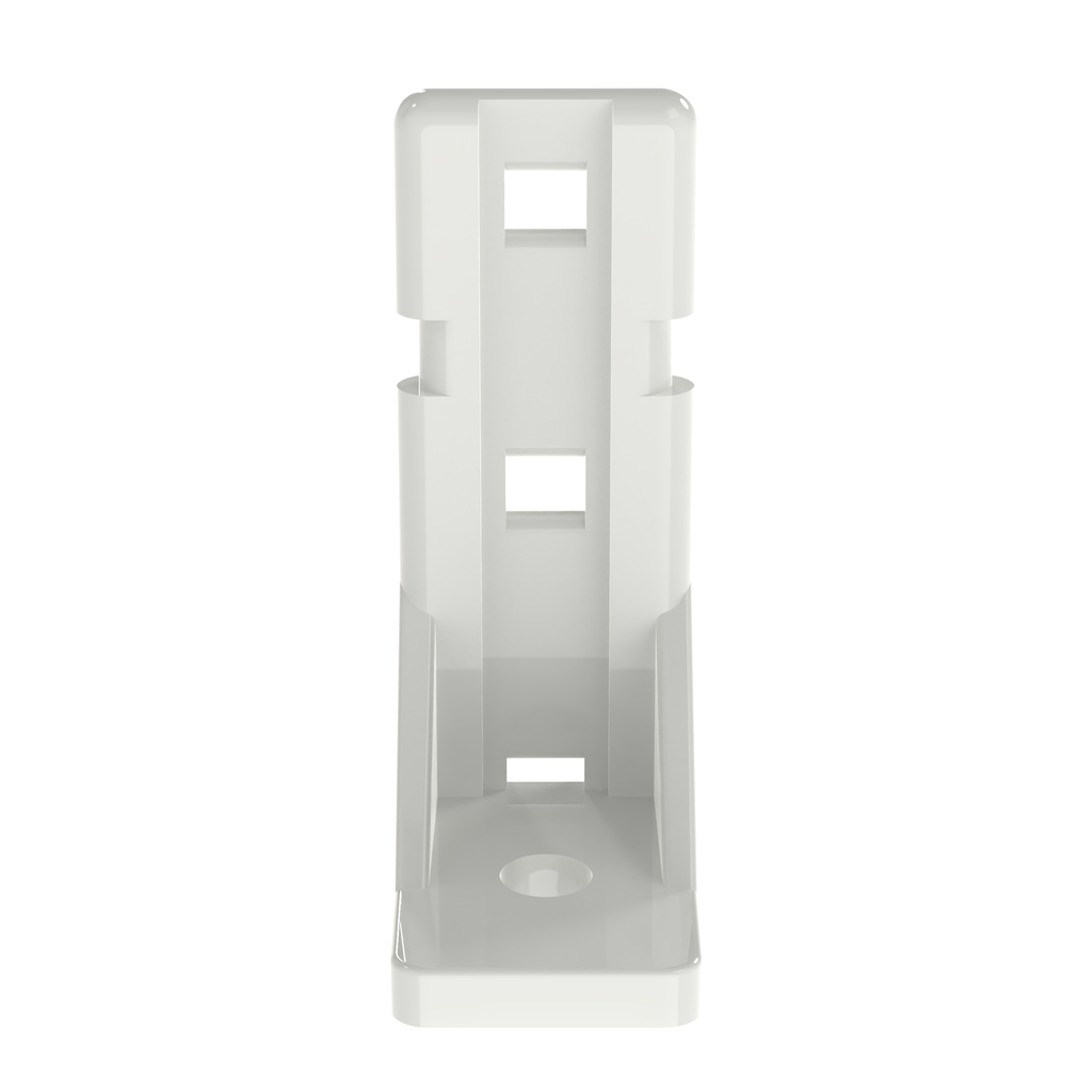 Product image for Panduit PP1S-S10-X Post Standoff, Natural, PA 6.6, 1.97x0.72", 0.2" Screw Hole
