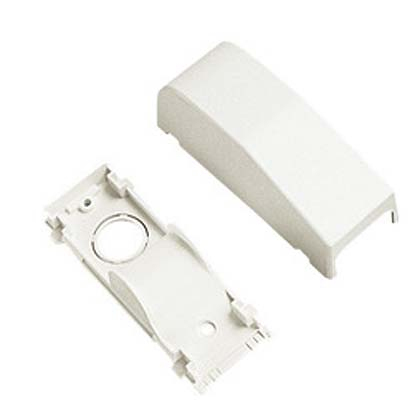 Product image for Panduit RAEFXIW-X Power Rated 1 Inch Right Angle/Entrance End Fitting