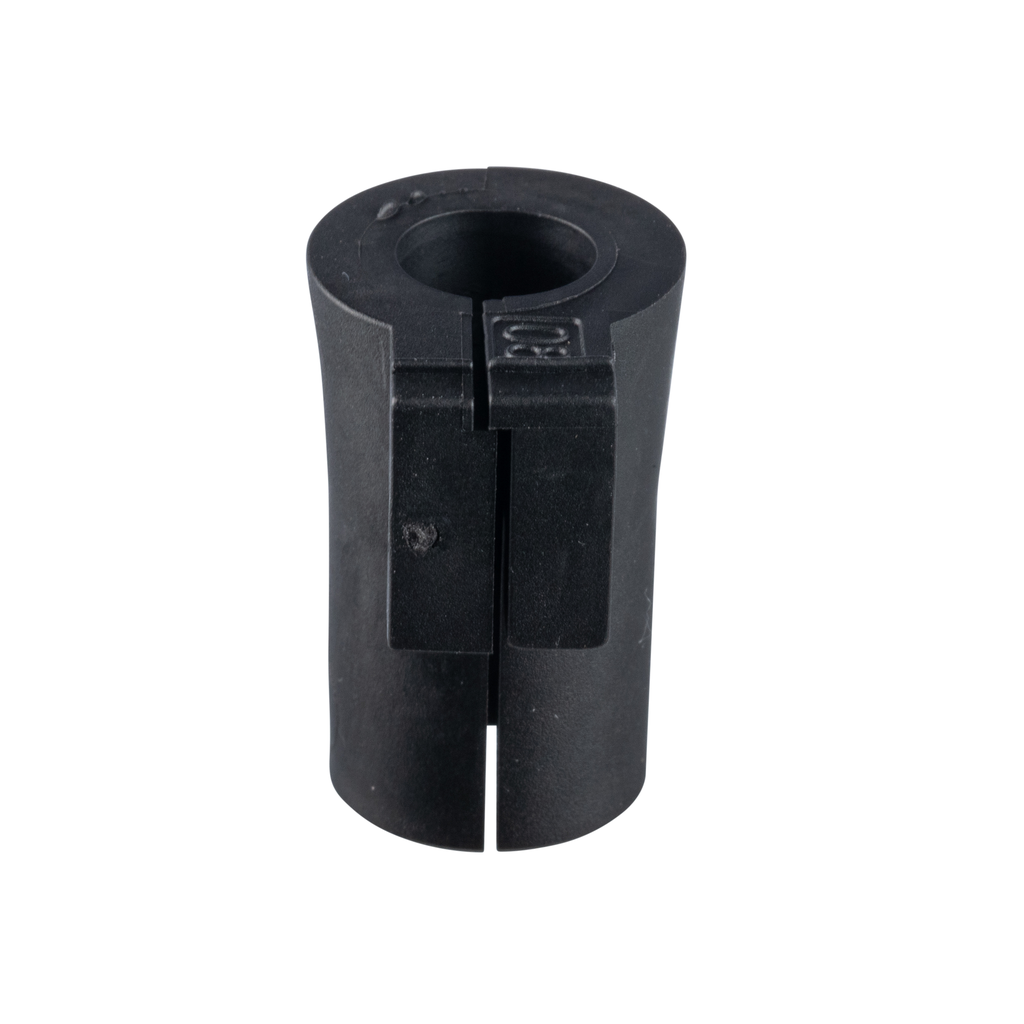 Product image for Panduit CEG-08X1 Cable Entry Grommet, Single, Small, 0.31"-0.35", Black TPE, 12PC