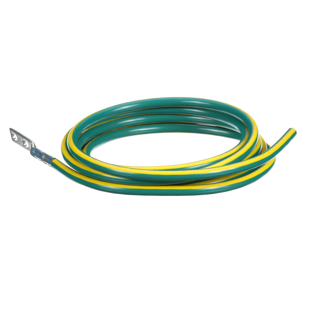 Product image for Panduit RGREJ696Y Rack Jumper Kit, Retrofit, 6 AWG, 96 in, EA
