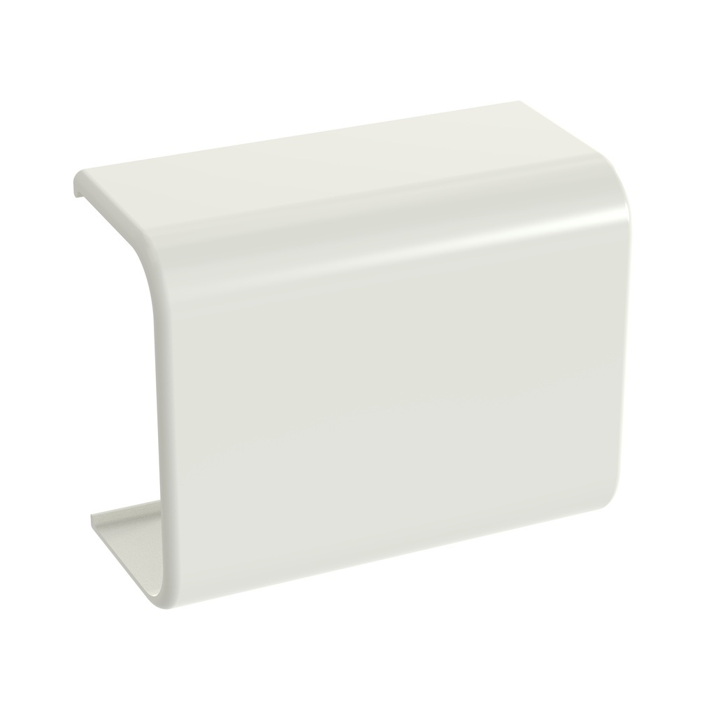 Product image for Panduit CF10IW-X Surface Raceway, LD10 Coupler Fitting, Off-White