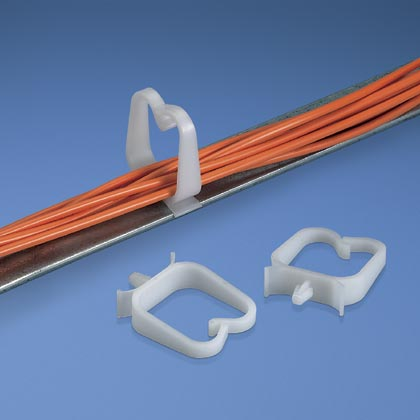 Panduit VWS106-C Fiber Saddle, Vertical, 1.06" Bundle, White Product image for Panduit VWS106-C Fiber Saddle, Vertical, 1.06" Bundle, White