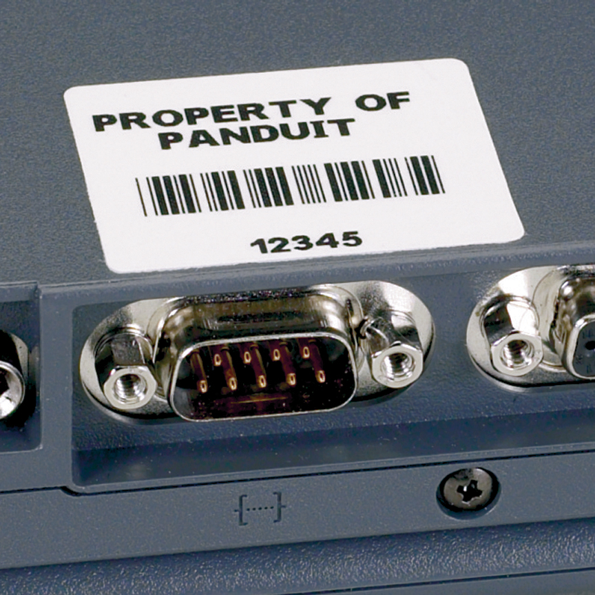 Panduit C200X100YMC Component Label Product image for Panduit C200X100YMC Component Label