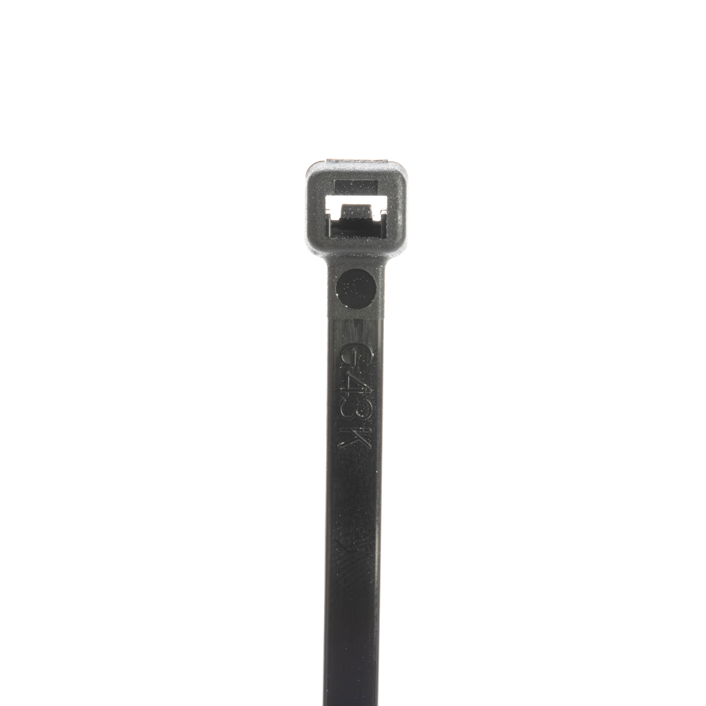 Product image for Panduit S24-120-L0 Cable Tie, Black, PA 6.6, 120lb Min Loop Tensile, 23.62"