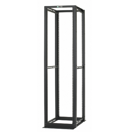 Product image for PAN R4P79 4-Post Rack, 42RU, 30 in.