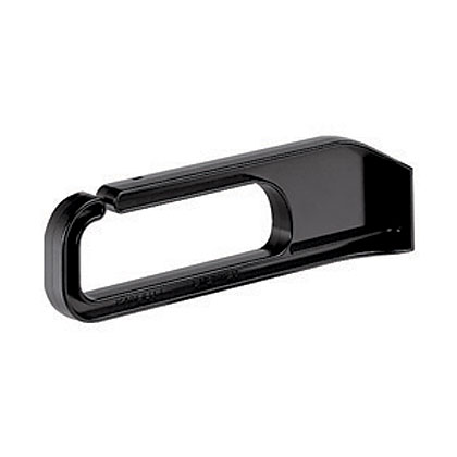 Product image for Panduit CMDRHD1 Individual D-Ring, 1 RU, Black, 5 in. Depth