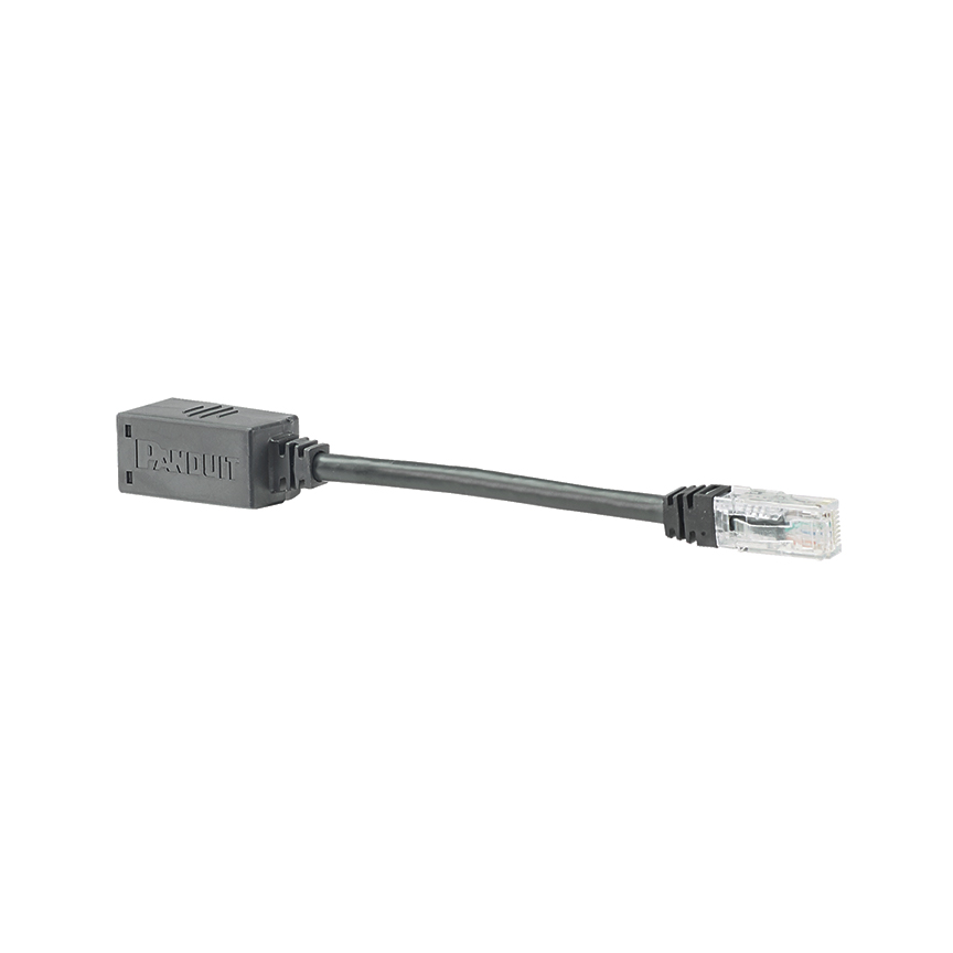 Product image for Panduit BKA6ASD8INBL Break-Away Adapter, Cat 6A, 26 AWG for Patch Cords