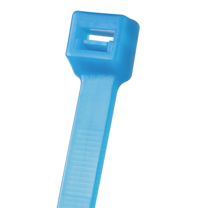 Product image for Panduit PLT4H-TL76 Cable Tie, 14.6"L (371mm), Light-Heavy, Tefzel, Aqua