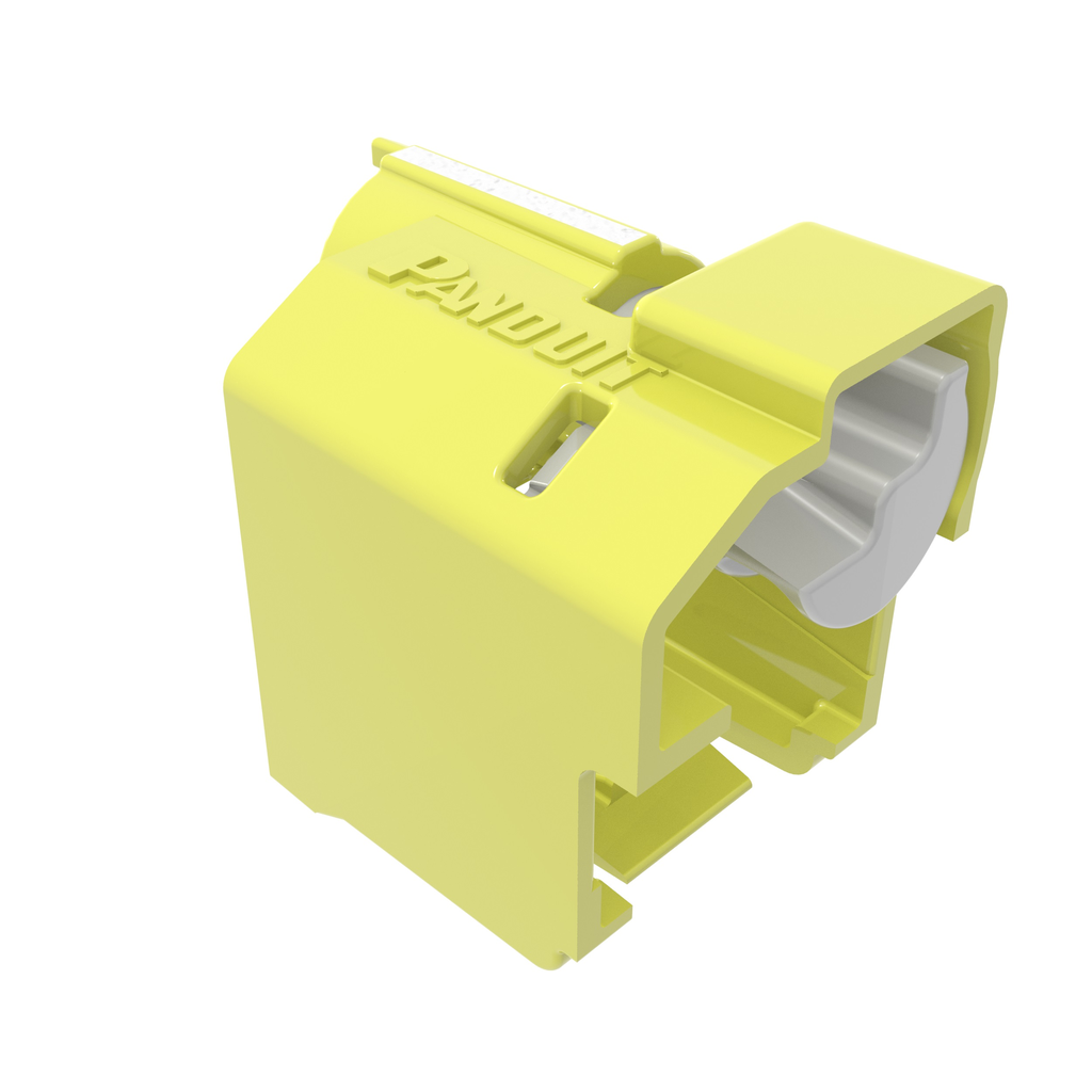 Product image for Panduit PSL-DCPLE-YL Standard, Lock-In Devices, Yellow