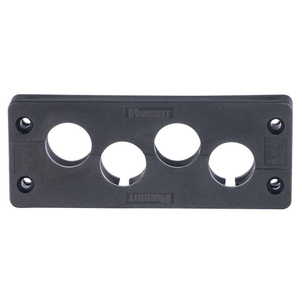 Product image for Panduit CEST2-E4 Cable Entry System, Terminated, IP65, 4.41" x 1.42", 4 Holes, 1 PC