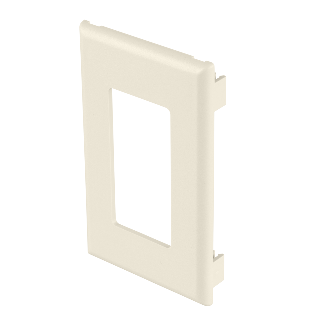 Product image for Panduit T70PGIW Surface Raceway, T-70 Snap-on, S/G, Elec/Comm Facplt, Off-White