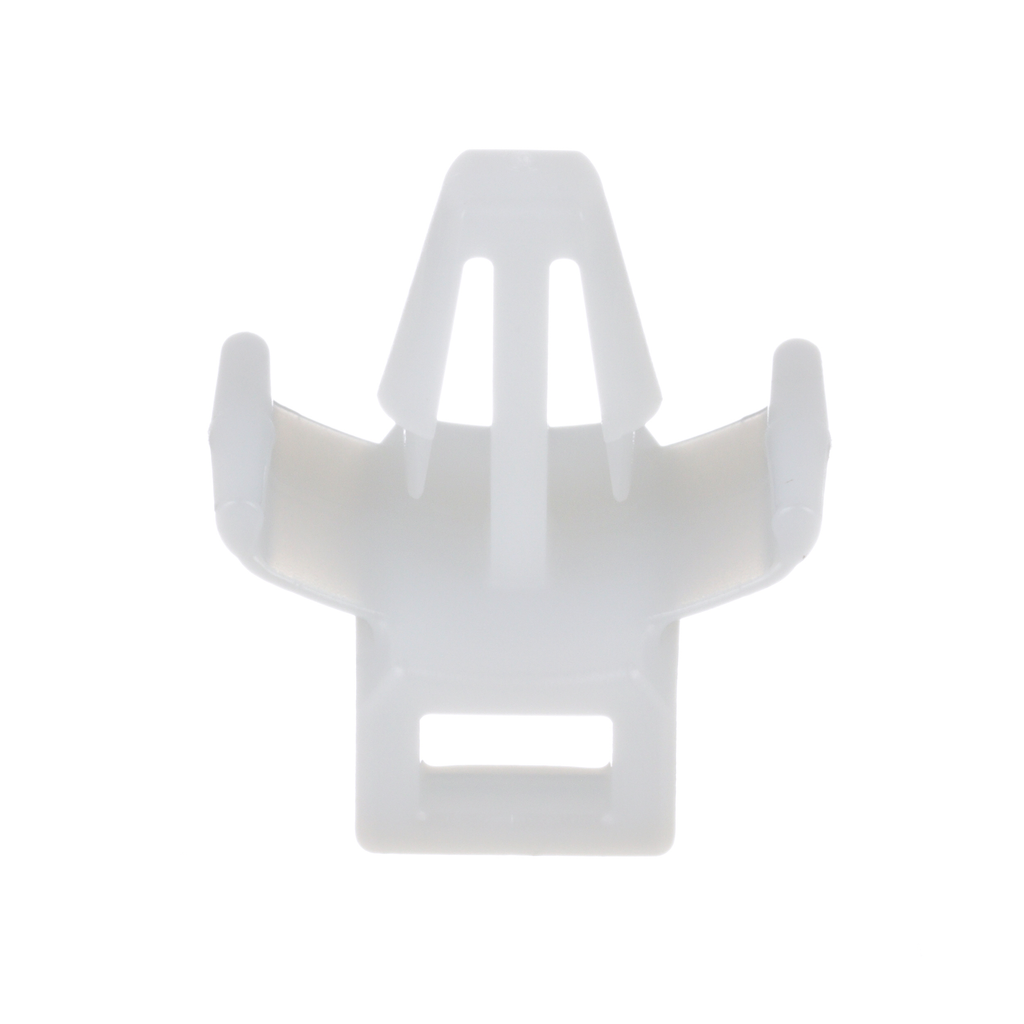 Product image for Panduit TM2PWH25-M Cable Tie Mount, Natural, PA 6.6, Push Barb, 0.71x0.61", PK1000