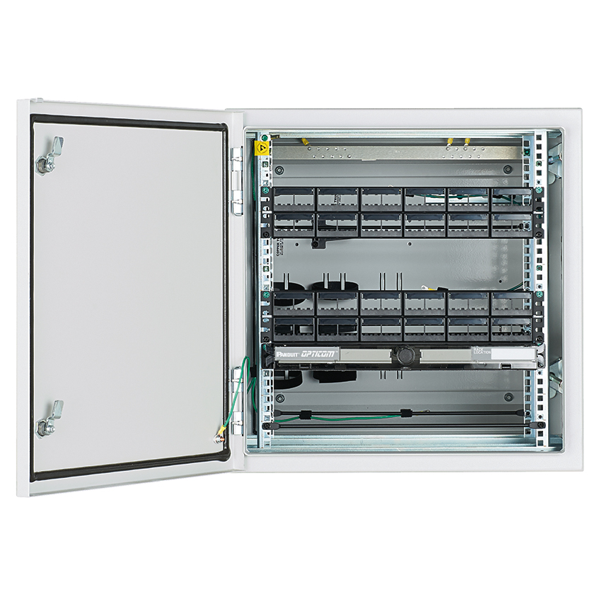 Product image for Panduit ZDF242430 Industrial Distribution Frame, 12 RU