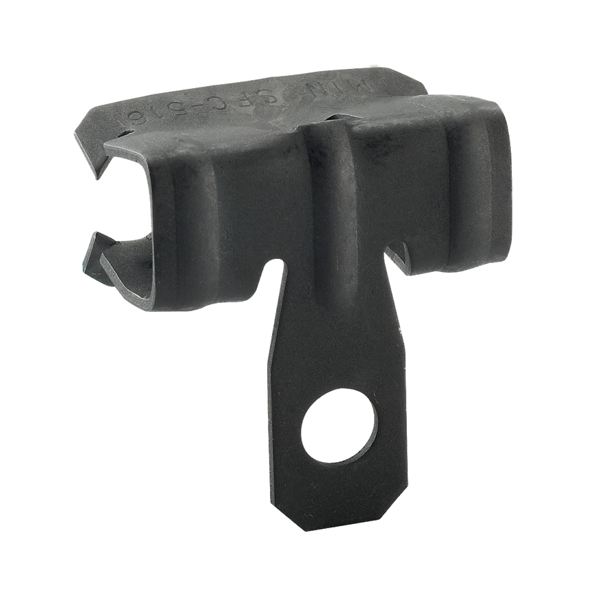 Product image for Panduit P4H24 StrongHold™ Hammer-On Beam Clamp with Attachment Tab