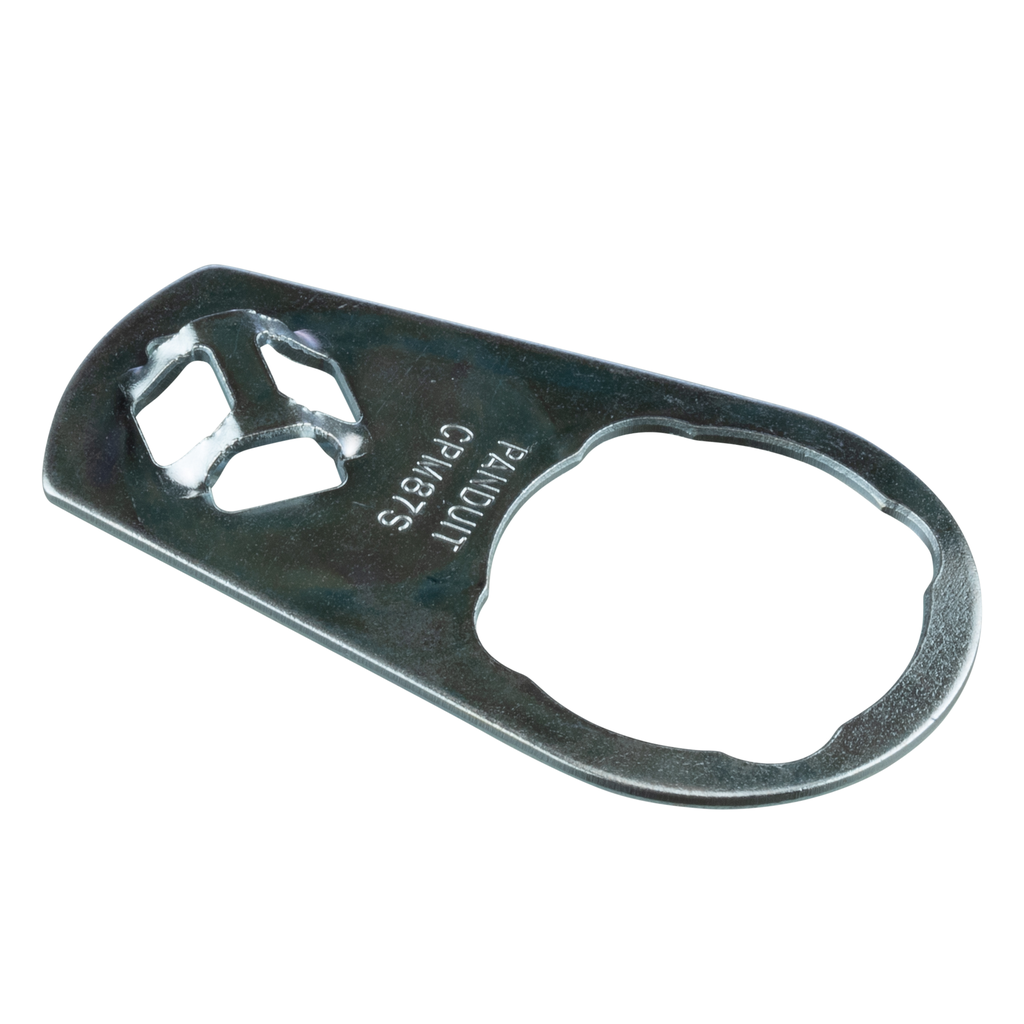 Product image for Panduit CPM87S-C Cable Tie Mount, Control Panel, .89" (22.6mm) Hole