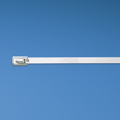 Product image for Panduit MLT12S-Q Cable Tie, SS 304, Natural, Standard, 12" Dia., PK25