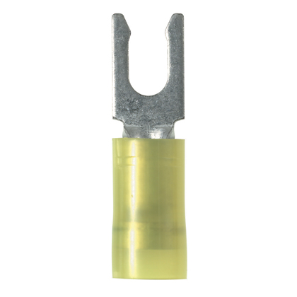 Product image for Panduit PN10-8LF-L Nylon Insulated Locking Fork Terminal