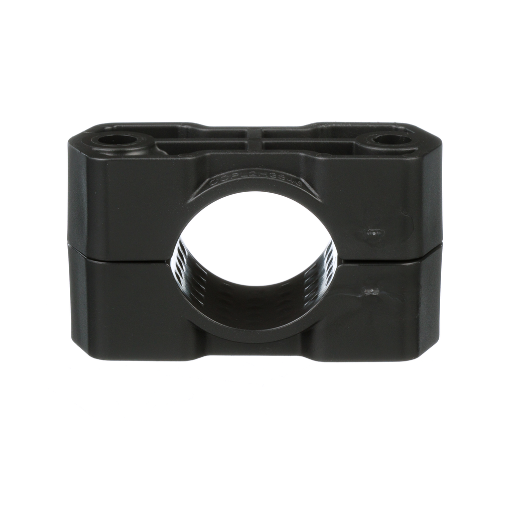 Product image for Panduit CCPL2H3846-X Cable Cleat, 2H Clamp Type, PL, Single Cable, 1.5-1.81in OD, PK10