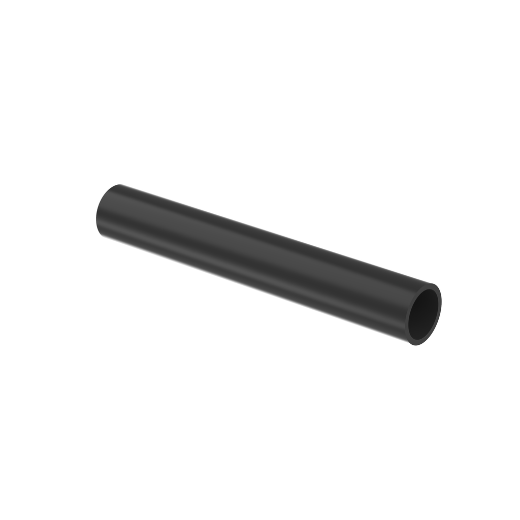 Product image for Panduit HSTTA75-48-5 Heat Shrink, Black, Adhesive. Lined PO, 4' L, 0.75" - 0.25" ID