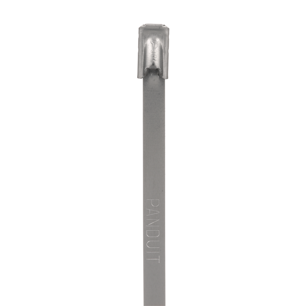 Product image for Panduit MLT4S-CP MLT Tie, 304 SS, Standard, 14.3" (362mm), .010" (.25mm) thk