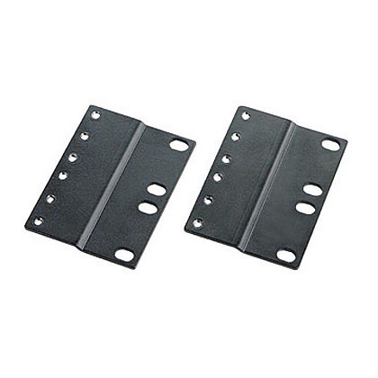 Product image for Panduit PEB2 Panel Extender Bracket, 2 RU, Steel, Blackack
