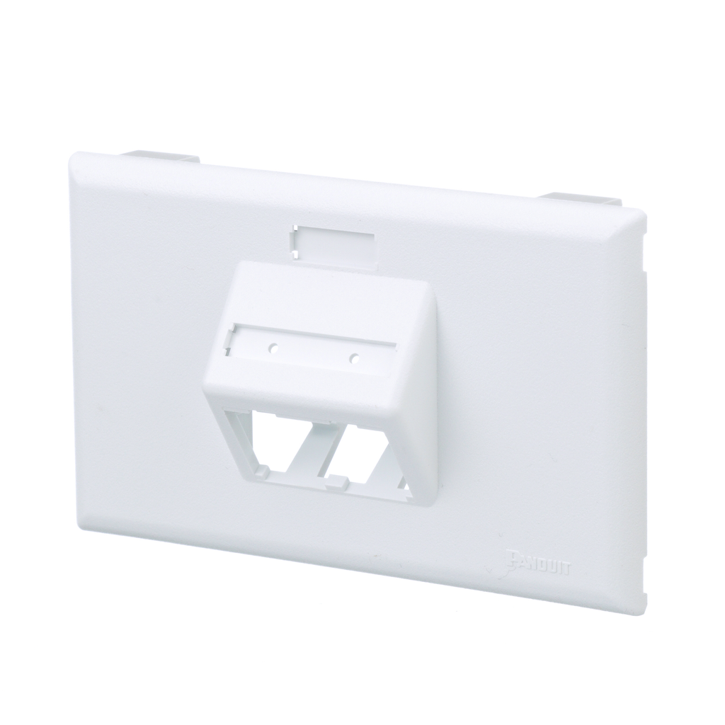 Product image for Panduit T70FH2WH Surface Raceway, T-70