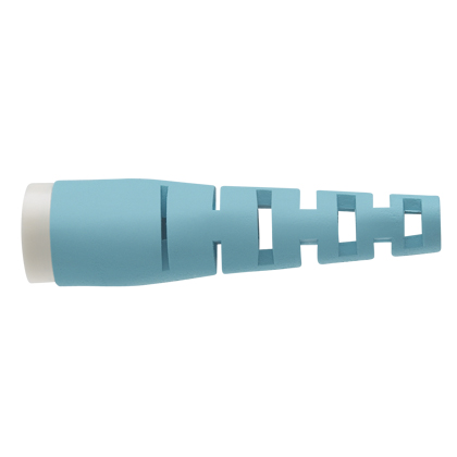 Product image for Panduit FMCBT2AQ-X Boot for LC Connectors, 1.6/2.0mm, Aqua