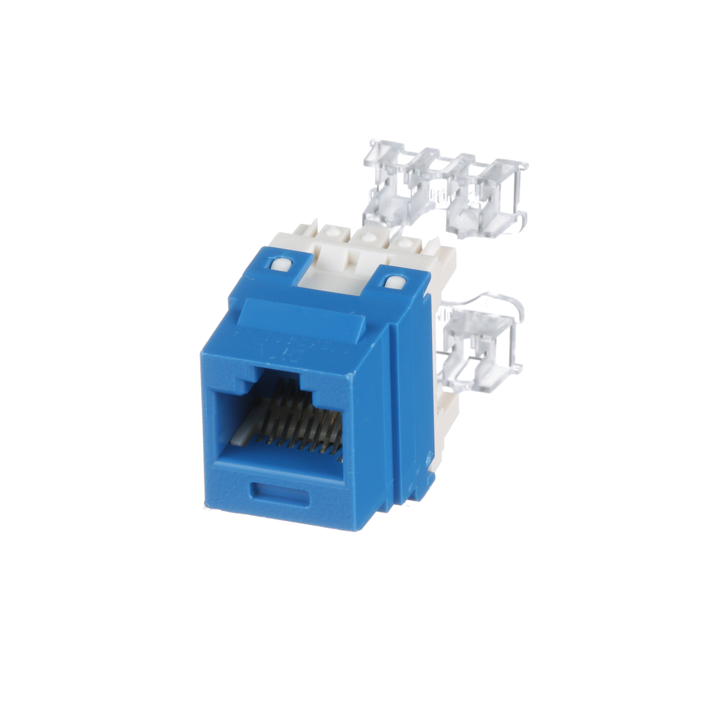 Mayer-DDS-UTP RJ45 Cat 6 Punchdown Keystone Jack Module, BU-1