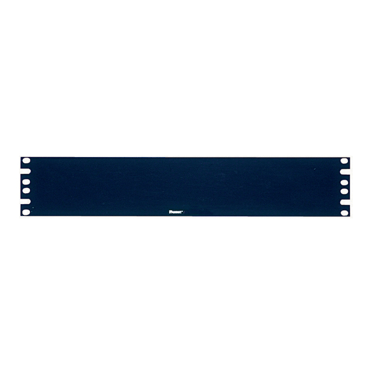 Panduit DPFP2 Horizontal Flat Rack Filler Panel, 2 RU, Steel, Black Product image for Panduit DPFP2 Horizontal Flat Rack Filler Panel, 2 RU, Steel, Black