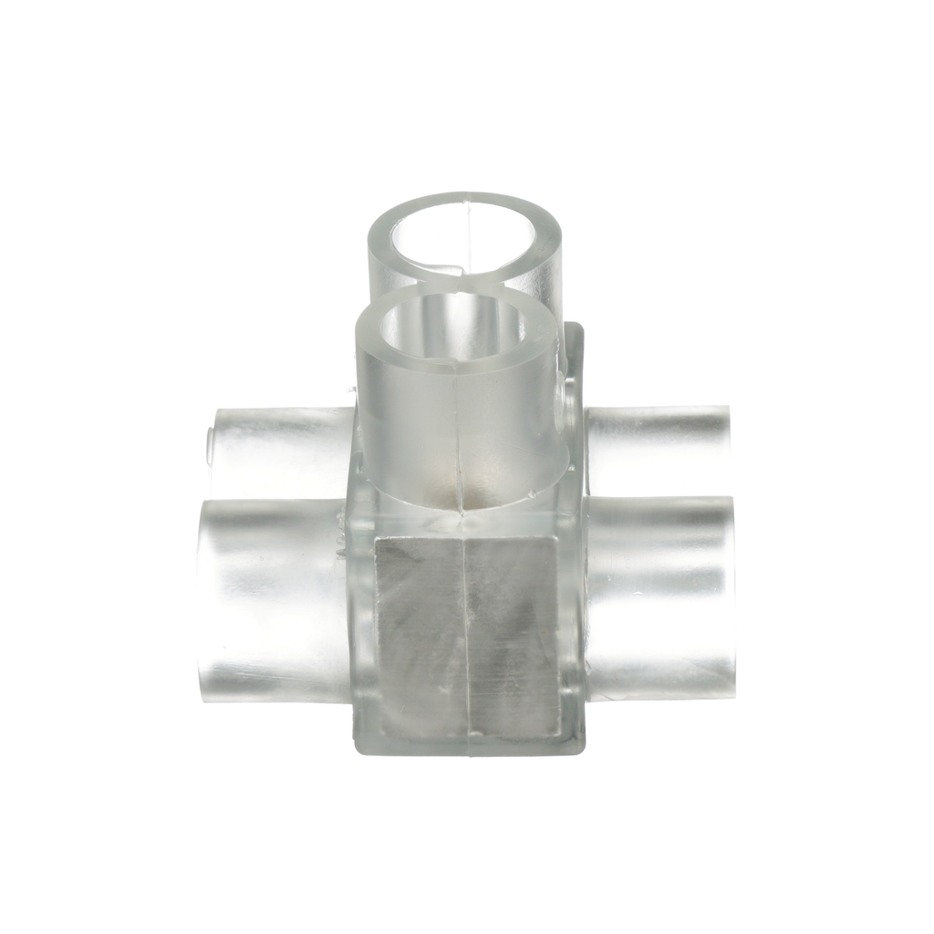 Panduit PCSB250-2-6Y Multi-Tap Mechanical Connector, Double Sided, 250, Tin Plated Aluminum, PK6 Product image for Panduit PCSB250-2-6Y Multi-Tap Mechanical Connector, Double Sided, 250, Tin Plated Aluminum, PK6