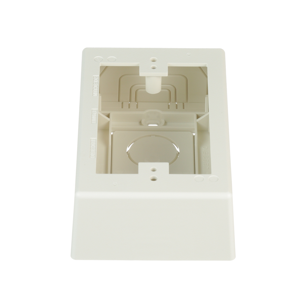 Mayer-DDS-Surface Raceway, Low Voltage Junction Box, Off White-2