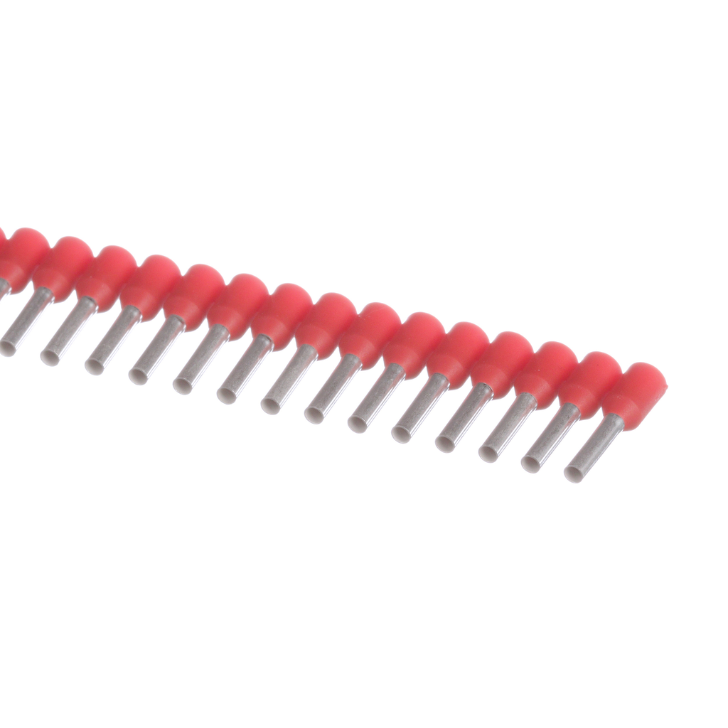 Mayer-DDS-Reel Smart™ FSD77-8-K Single wire ferrule, Red, 8mm Pin L, PK1000-1