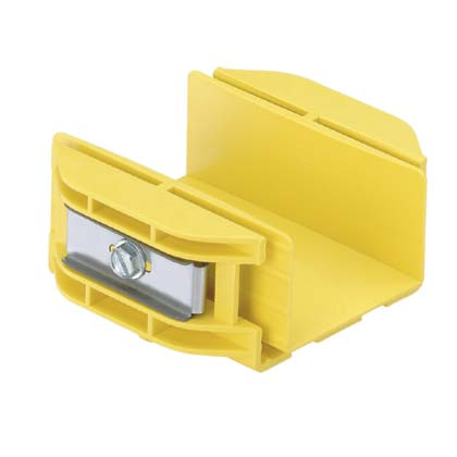 Product image for Panduit FBC2X2YL FiberRunner® QuikLock..