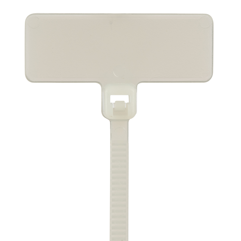 Panduit PLF1MB-C Marker Tie, Flag, 4.0"L (101mm), Miniature, Nylon, Natural Product image for Panduit PLF1MB-C Marker Tie, Flag, 4.0"L (101mm), Miniature, Nylon, Natural