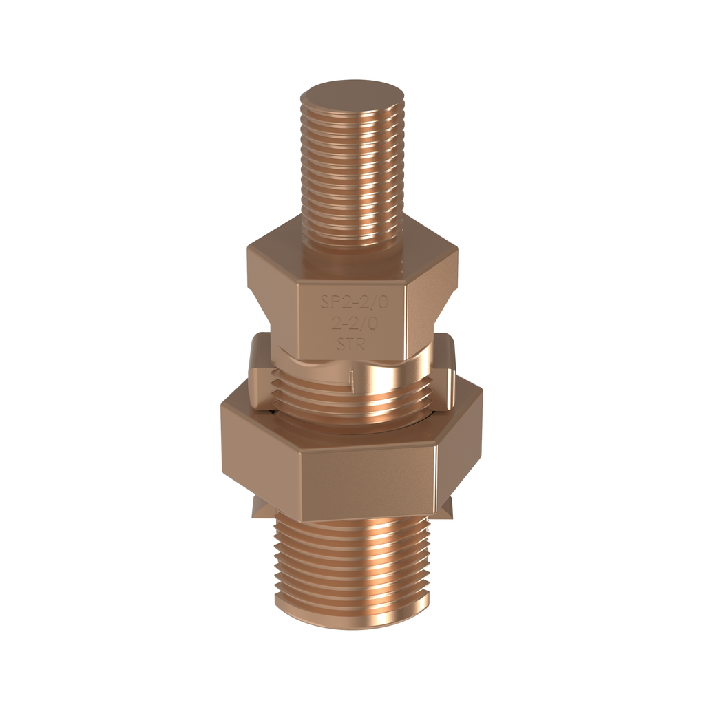 Product image for Panduit SP2-2-C Ground Connector-Service Post, Male Stud, Two-Conductors, 2