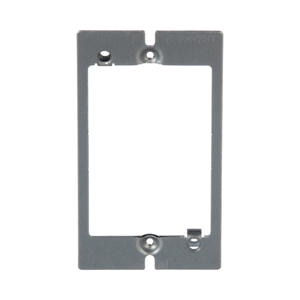Product image for Panduit MWBA1 Wall board adapter, single gang