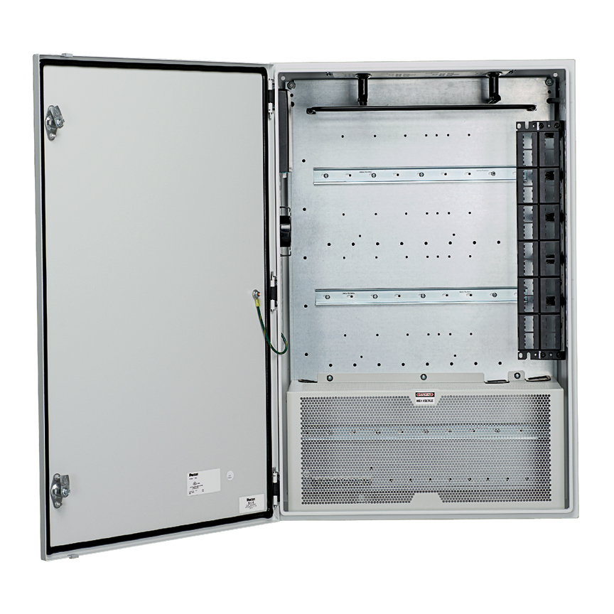 Panduit Z23C-6S Zone Enclosure, 24" x 36", 316 Stainless Steel, 2 Switches Product image for Panduit Z23C-6S Zone Enclosure, 24" x 36", 316 Stainless Steel, 2 Switches