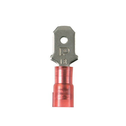 Product image for Panduit DNF18-250M-C Nylon Barrel Insulated Male Disconnect