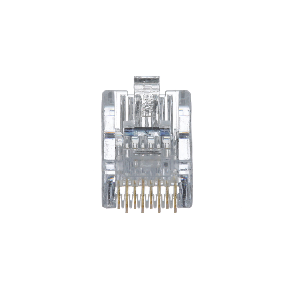 Product image for Panduit Modular Plug, Category 5e, 24-26 AWG, 100 Pack