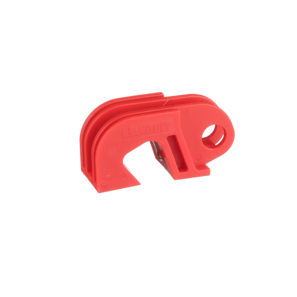 Mayer-DDS-PSL-CB Circuit Breaker Lockout, Nylon, Red, 2.05"x0.75", PK1-2