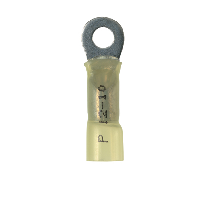Product image for Panduit PH10-38R-E Pan-Term® Heat Shrink Ring Terminal