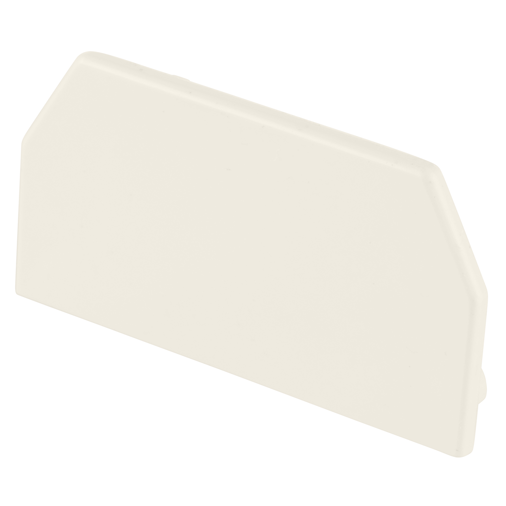 Product image for Panduit T45ECWH Surface Raceway, T-45 End Cap, White