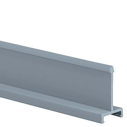 Product image for Panduit D4H6 Solid Duct Divider Wall, PVC, 4"H X 6'
