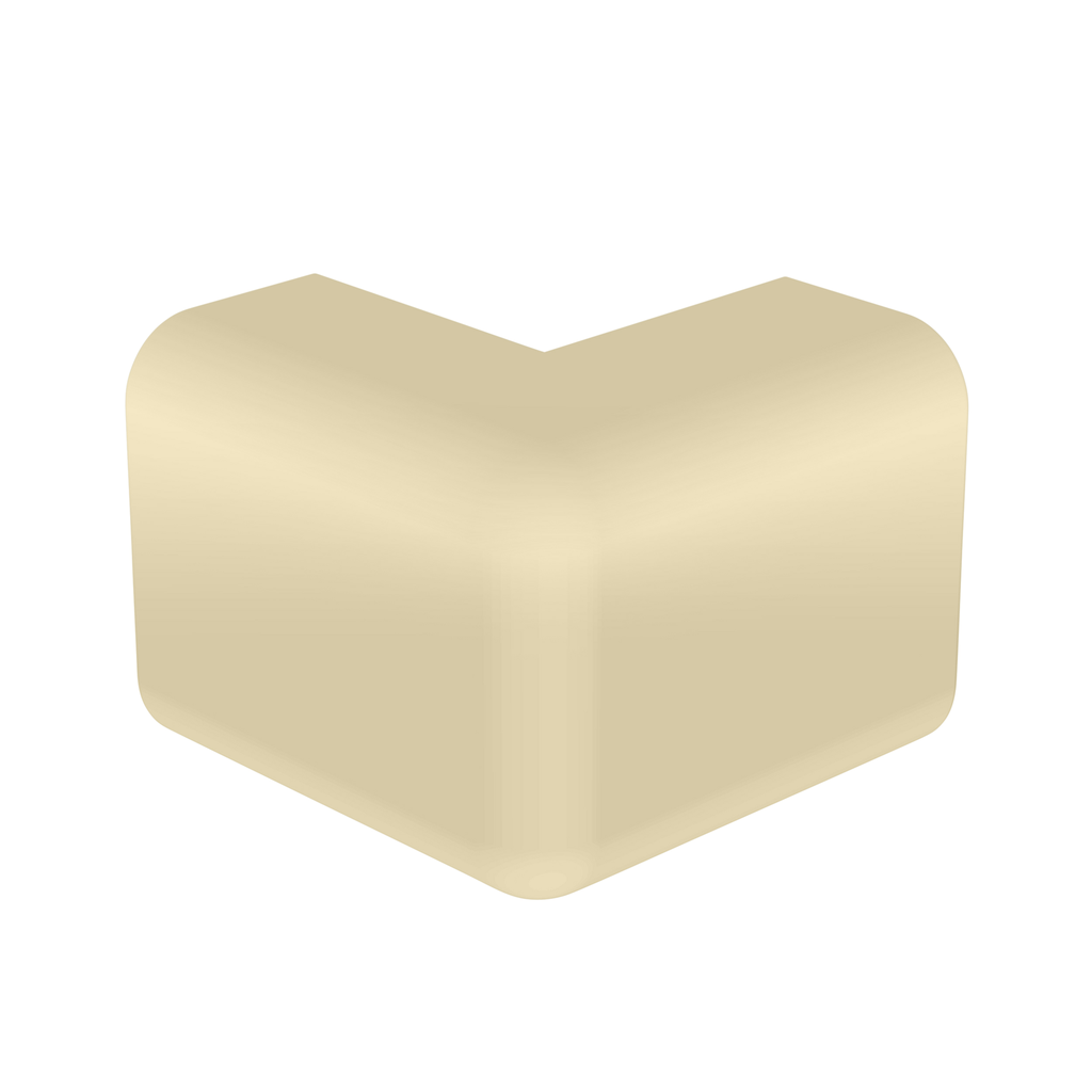 Mayer-DDS-Surface Raceway, LD3 O/S Corner Fitting, Low Voltage, Electric Ivory-1