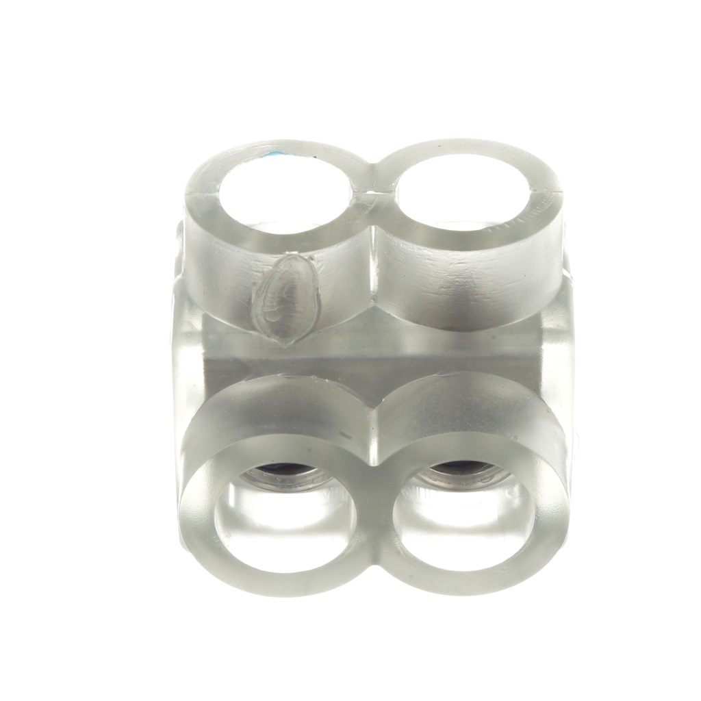 Mayer-DDS-Pan-Lug™ PCSB2/0-2-12 Multi-Tap Mech Con, Double Sided, 2/0, Tin Plt Al, PK12-1