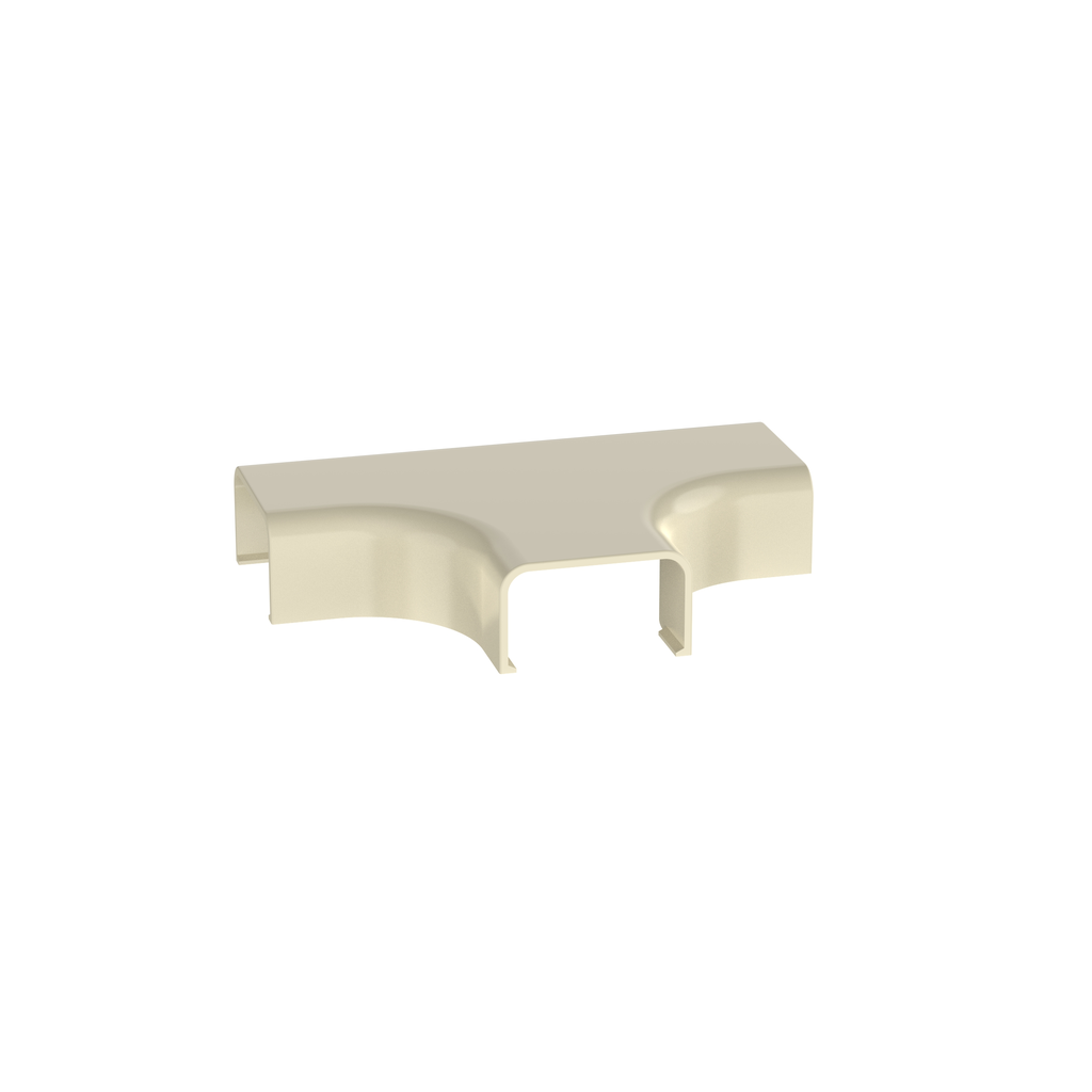 Product image for Panduit TFC3EI-X Surface Raceway, LD3 Tee fitting, Electric Ivory